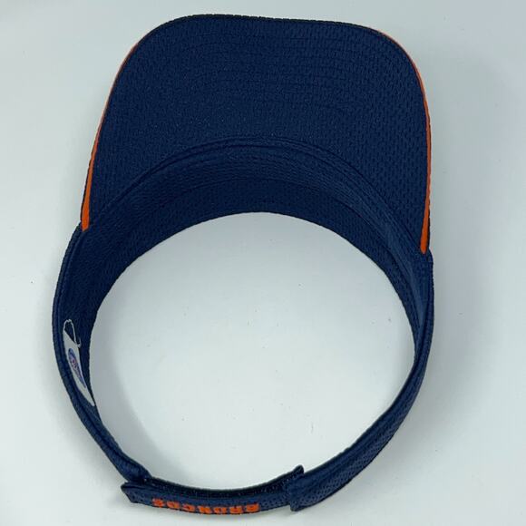 Denver Broncos Visor Hat Cap NFL Football Jersey Mesh Strapback Blue - Picture 4 of 10